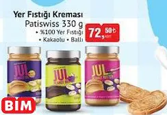 PATİSWİSS YER FISTIĞI KREMASI